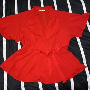 Red Blouse